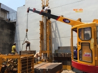 Ép cọc bê tông trên địa bàn Đồng Nai