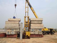 Thi công ép cọc bê tông tại Bến Tre