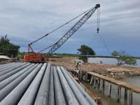 Quy trình thi công an toàn khi ép cọc tròn D300 cho nhà phố tại Củ Chi