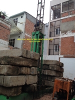Ép cọc bê tông ở Long An