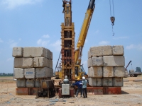 Ép cọc bê tông giá rẻ Hóc Môn