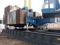 Ép cọc bê tông bằng Robot 900 tấn